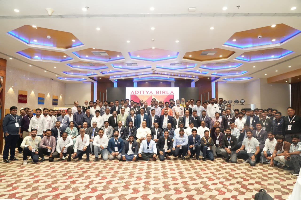 Formal corporate gala dinner setup