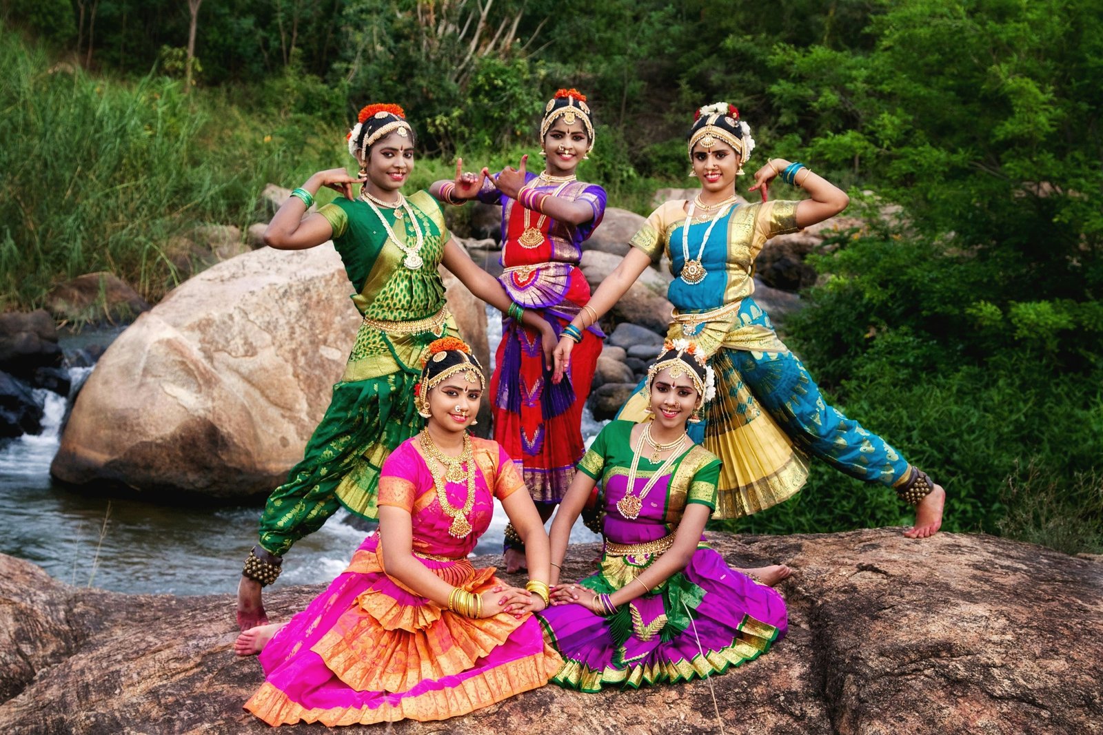A beautifully decorated hall for a cultural wedding ceremony