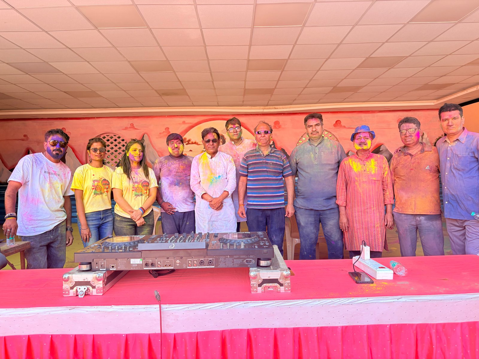 A beautifully decorated reception area for a social event