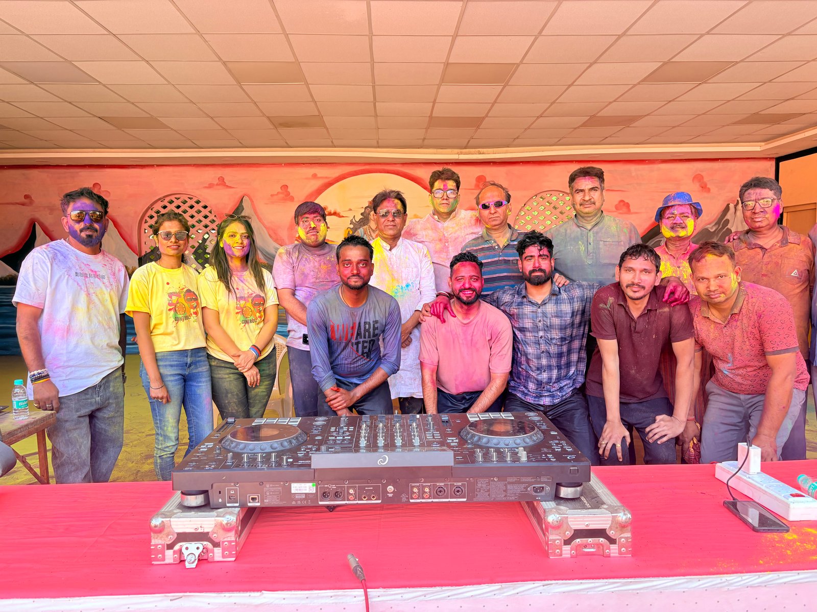 A beautifully decorated reception area for a social event